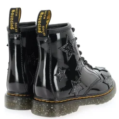 1460 Patent Lamper & Cosmic Glitter - Noir Glitter