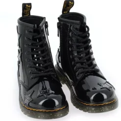 1460 Patent Lamper & Cosmic Glitter - Noir Glitter