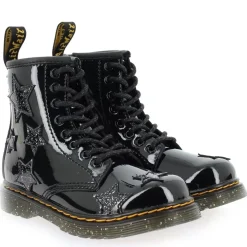 1460 Patent Lamper & Cosmic Glitter - Noir Glitter