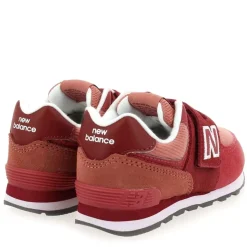 574 Wt1 Velcro - Bordeaux Rose