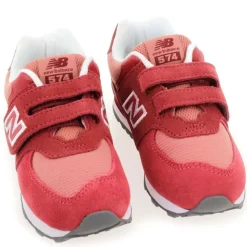 574 Wt1 Velcro - Bordeaux Rose