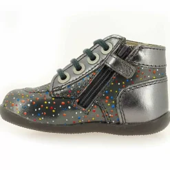 Bonzip - 2 Pois - Argent Multi