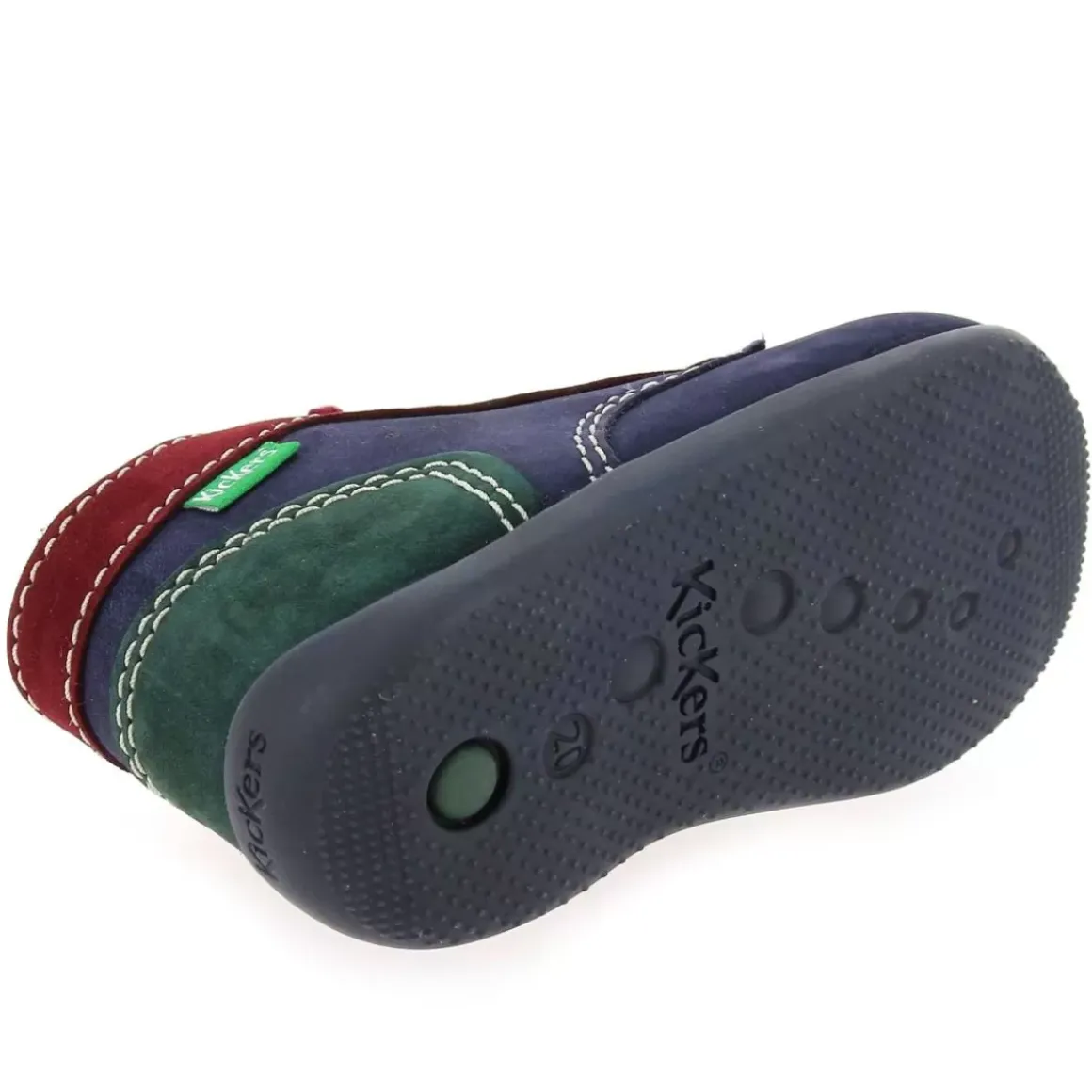 Bonzip - 2 Tricolor - Marine Rouge
