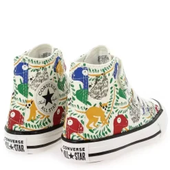 Ctas 1V Vintage Animal Print - Blanc Multi