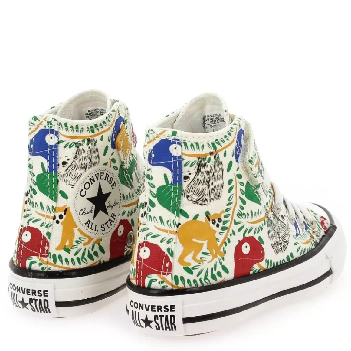 Ctas 1V Vintage Animal Print - Blanc Multi