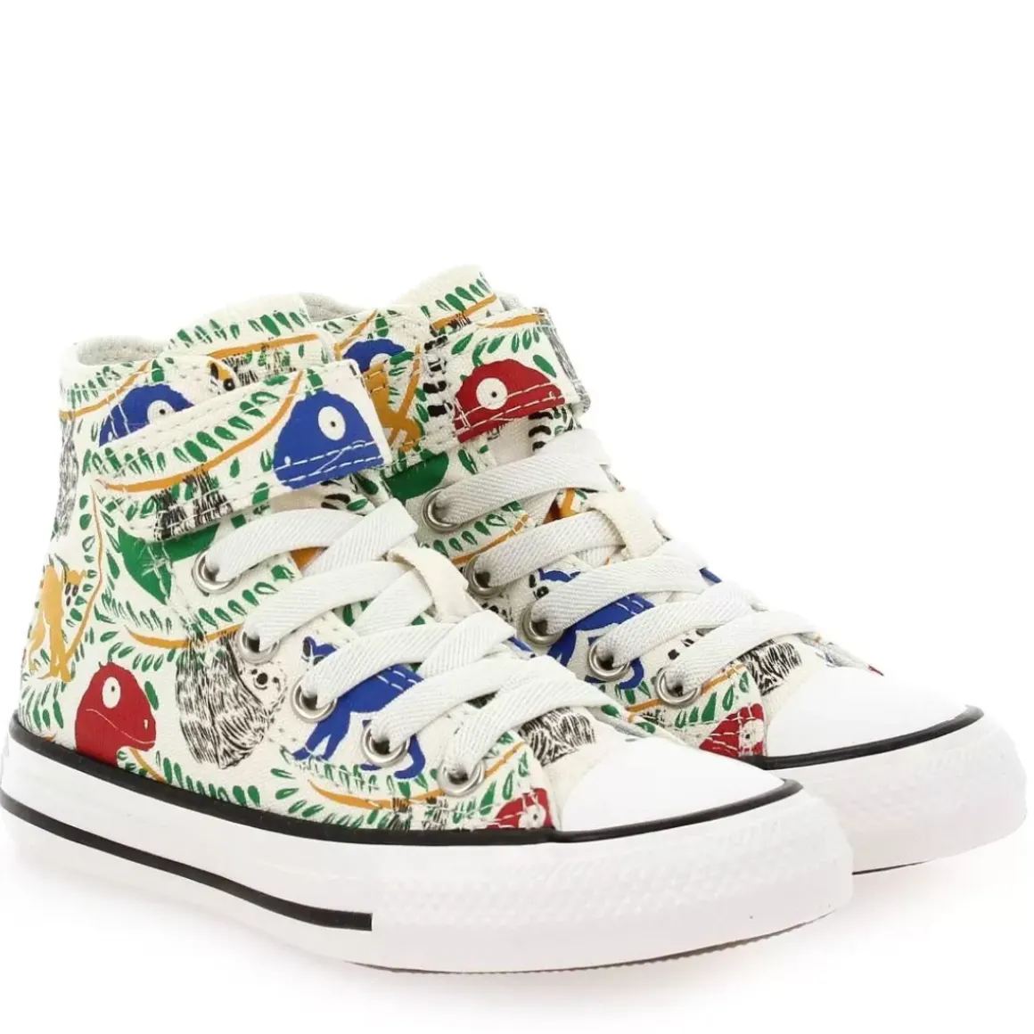 Ctas 1V Vintage Animal Print - Blanc Multi