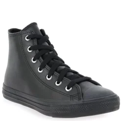 Ctas Hi Ev Classic Elevated Leather - Noir