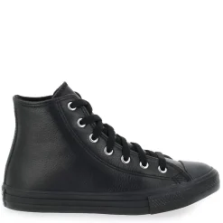 Ctas Hi Ev Classic Elevated Leather - Noir