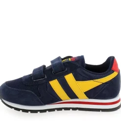 Daytona Velcro Cka159 - Marine Jaune