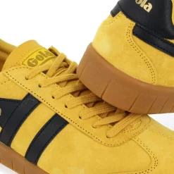 Hurricane Suede Cmb046 - Jaune Noir