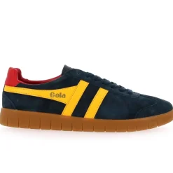Hurricane Suede Cmb046 - Marine Jaune