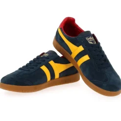 Hurricane Suede Cmb046 - Marine Jaune