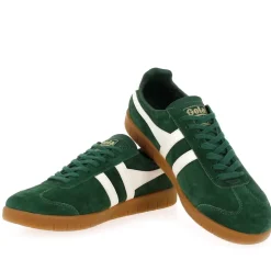 Hurricane Suede Cmb046 - Vert Blanc