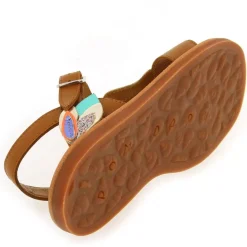 Plagette Papillon - Camel Multi