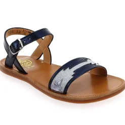 Plagette Zia - Marine Argent