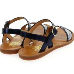 Plagette Zia - Marine Argent