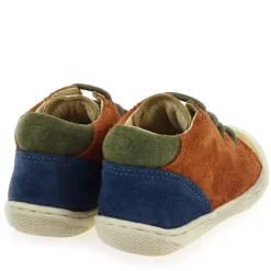 Romy Suede - Jaune Marron Bleu
