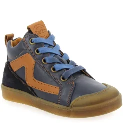 Rosario Lace - Up - Marine Cognac