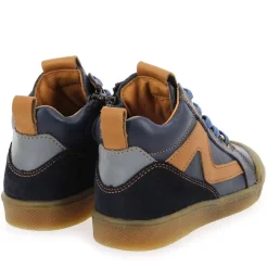 Rosario Lace - Up - Marine Cognac