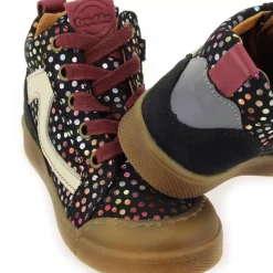 Rosario Pois Lace - Up - Noir Multi