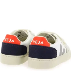 Small V12 Velcro - Blanc Marine