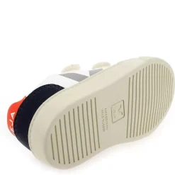 Small V12 Velcro - Blanc Marine