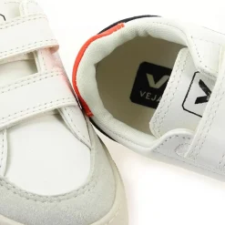 Small V12 Velcro - Blanc Marine
