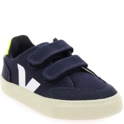 Small V12 Velcro Canvas - Marine Jaune