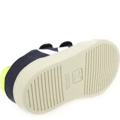 Small V12 Velcro Canvas - Marine Jaune
