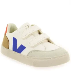Small V12 Velcro H23 - Blanc Bleu