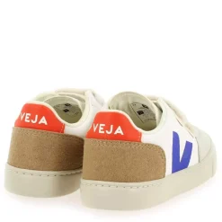 Small V12 Velcro H23 - Blanc Bleu