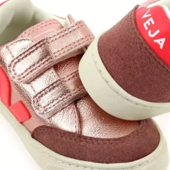 Small V12 Velcro - Rose Fluo
