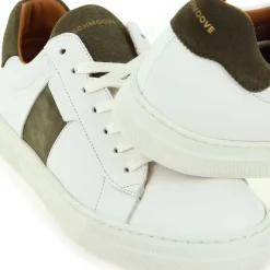 Spark Gang Nappa/Suede - Blanc Kaki