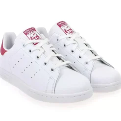 Stan Smith J - Blanc Rose
