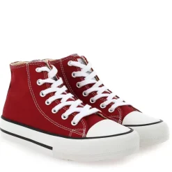 Tribu Botin Lona - Rouge